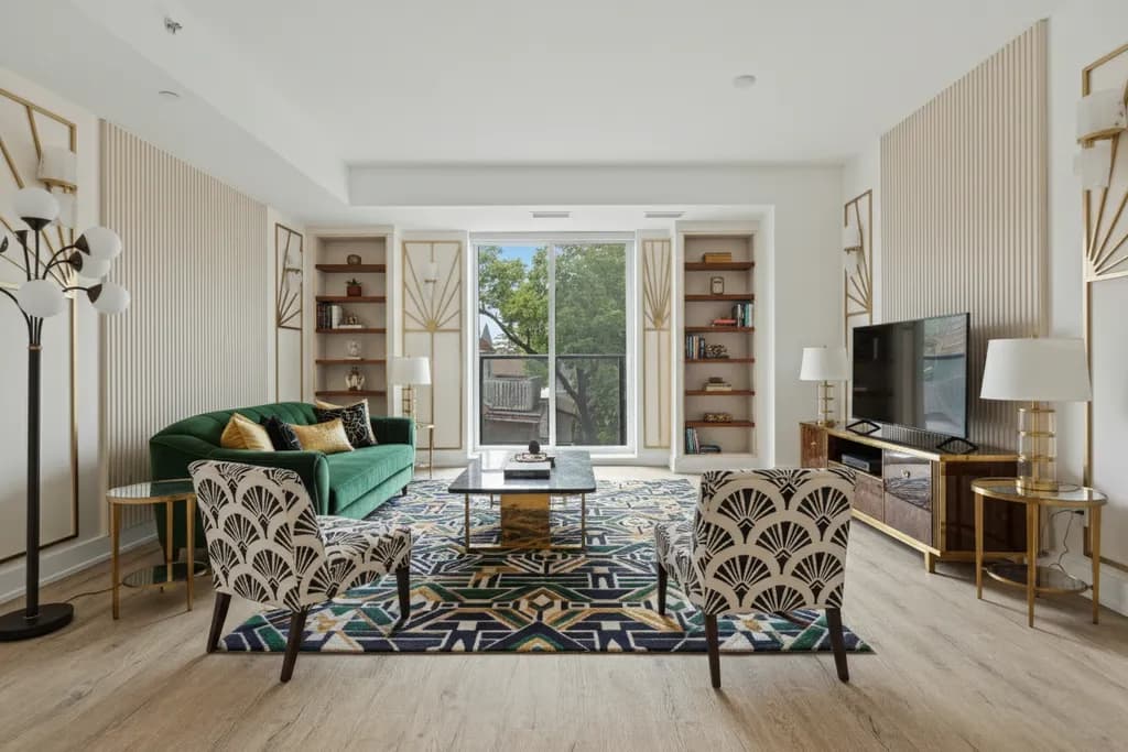 Sample Art Deco interior redesign