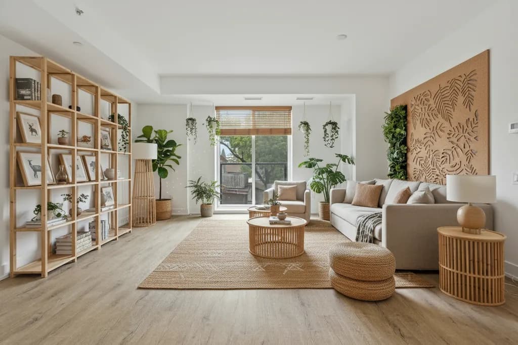 Sample Biophilic interior redesign