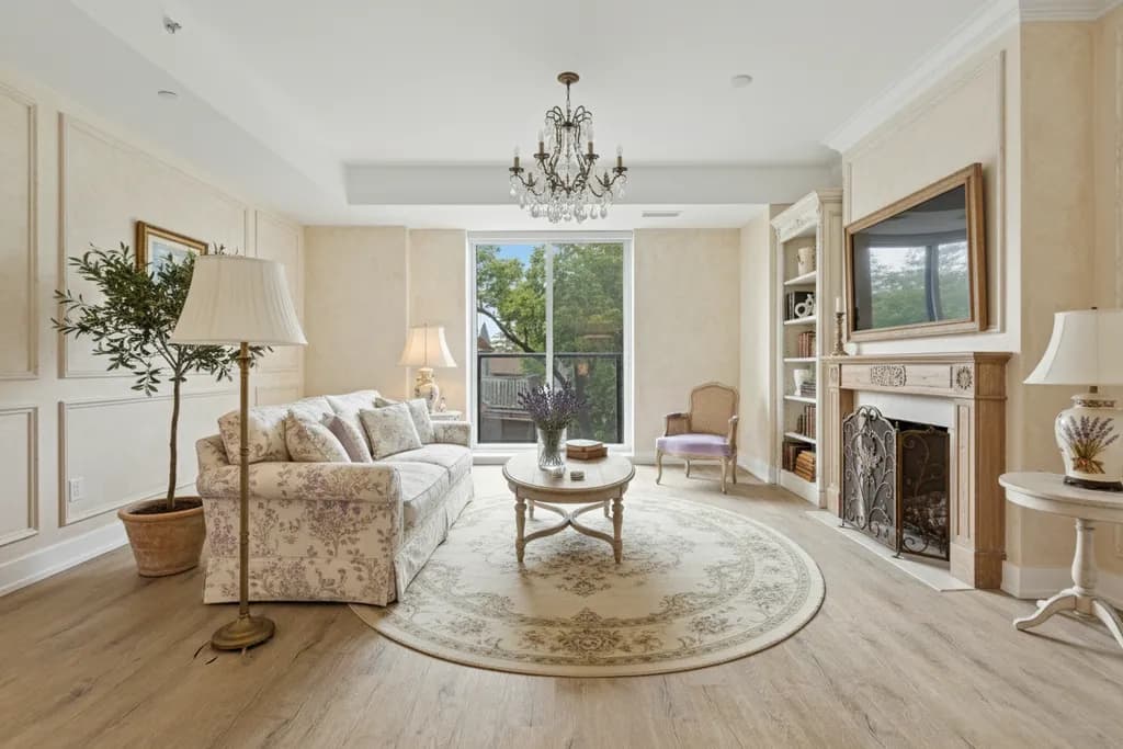 Sample French Country interior redesign
