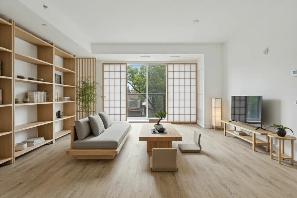 Sample Japanese interior redesign
