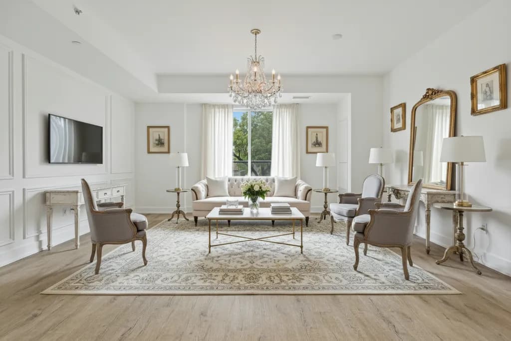 Sample Parisian interior redesign