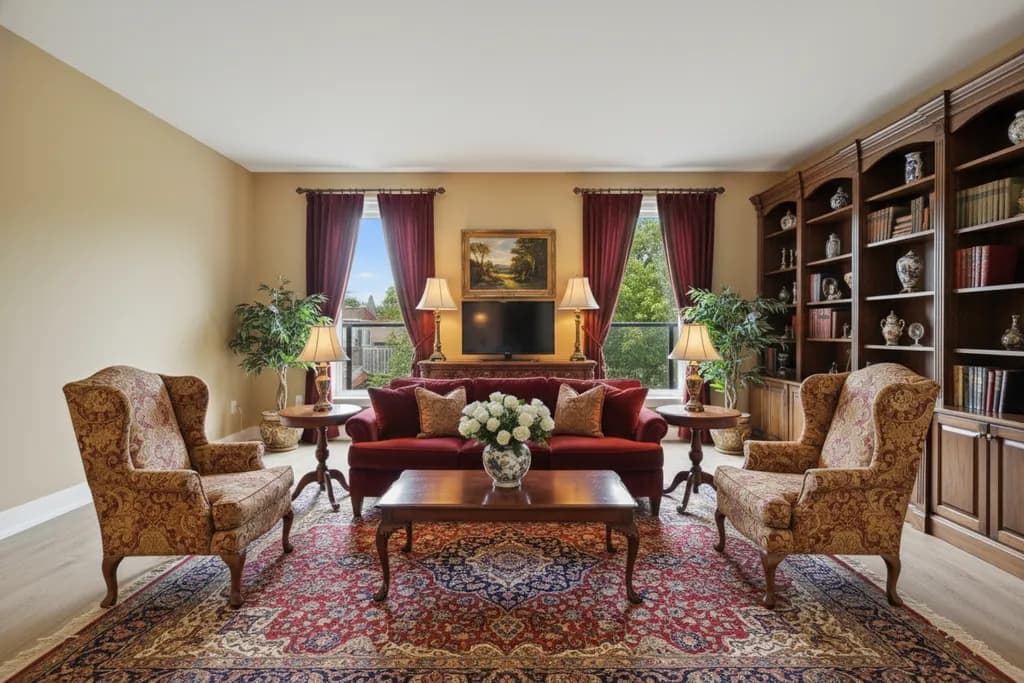 Sample Traditional interior redesign